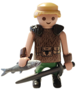 Playmobil 30 13 1540 Dwarf Fishlegs with 30 08 5362 small fish 9460
