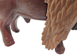 Playmobil 30 66 5590 brown bison with tan shoulders 3731 3874 7038 7024 minor damage