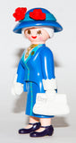 Playmobil 70026 Series 15 Girls Queen Elizabeth UK Monarch with Hat and Flowers