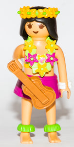 Playmobil 70026 Series 15 Girls Hawaiian Girl Hawaii hula girl with Ukelele