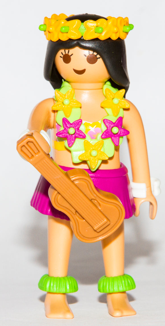 Playmobil 70026 Series 15 Girls Hawaiian Girl Hawaii hula girl with Ukelele