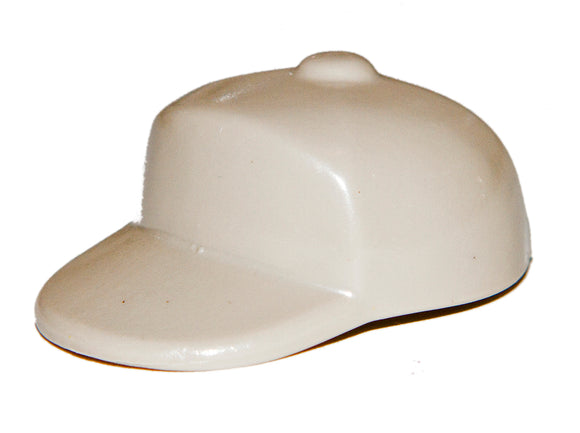 Playmobil Adult squared baseball-style Cap White off-white