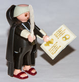 Playmobil Friar Tuck Gold Cross Monk Robin Hood 3627 6464 Feather Book