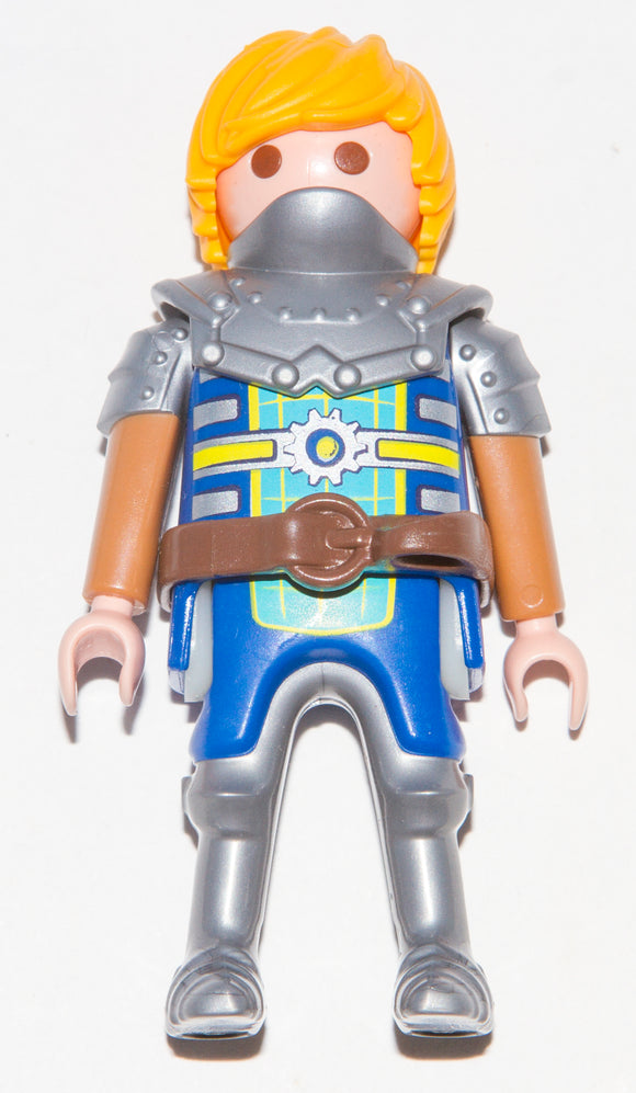 Playmobil 30 00 5054 30005054 Arwynn blond young knight of Novelmore with silver armour 70220 70222