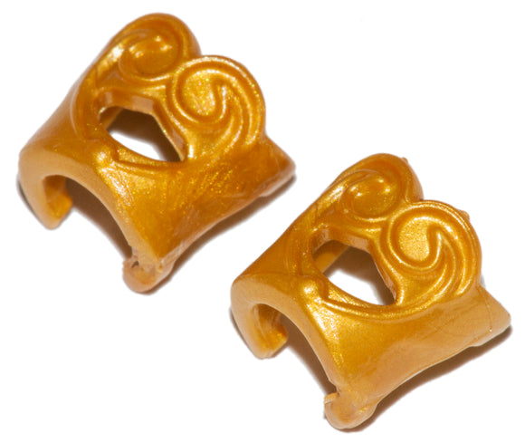 Playmobil Gold Armoured Cuffs for soldiers, knights, warriors, romans