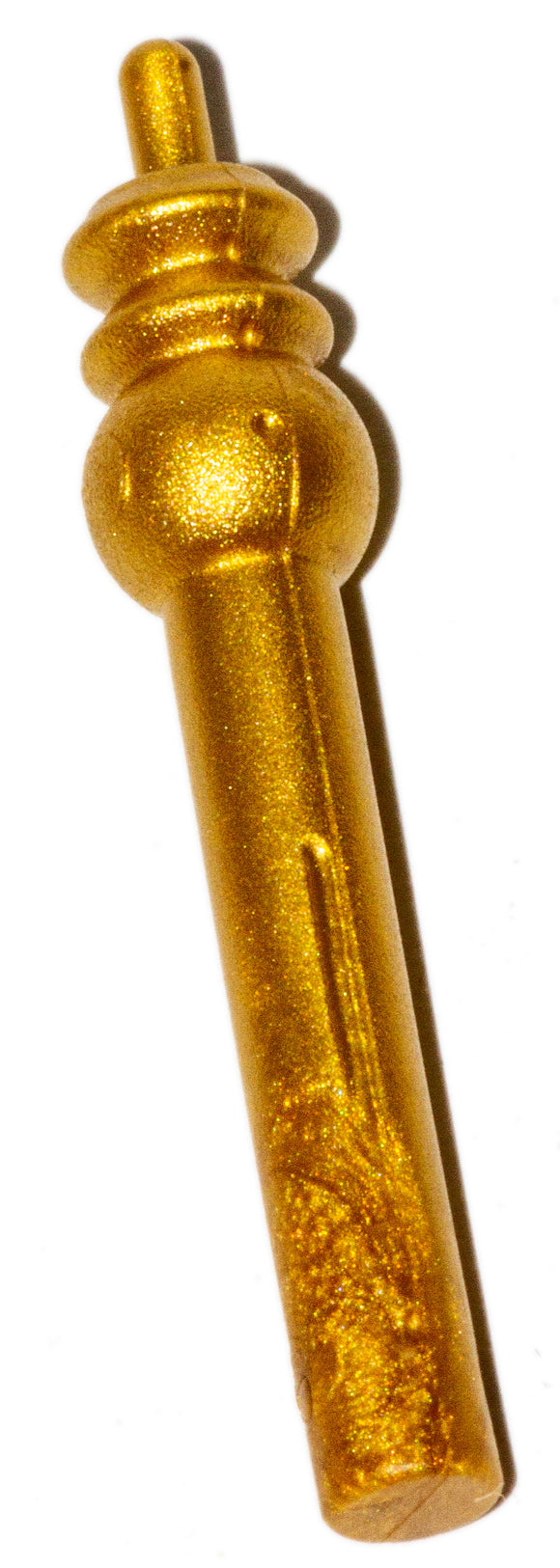 Playmobil 30 25 7263 Golden Gold Sceptre for princess round knobs near top 30 02 6042