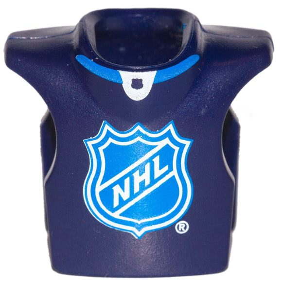 Playmobil NHL Hockey player blue bib shirt vest