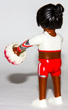 Playmobil 9333 Series 13 Girls Dark Skin Cheerleader with Pompoms