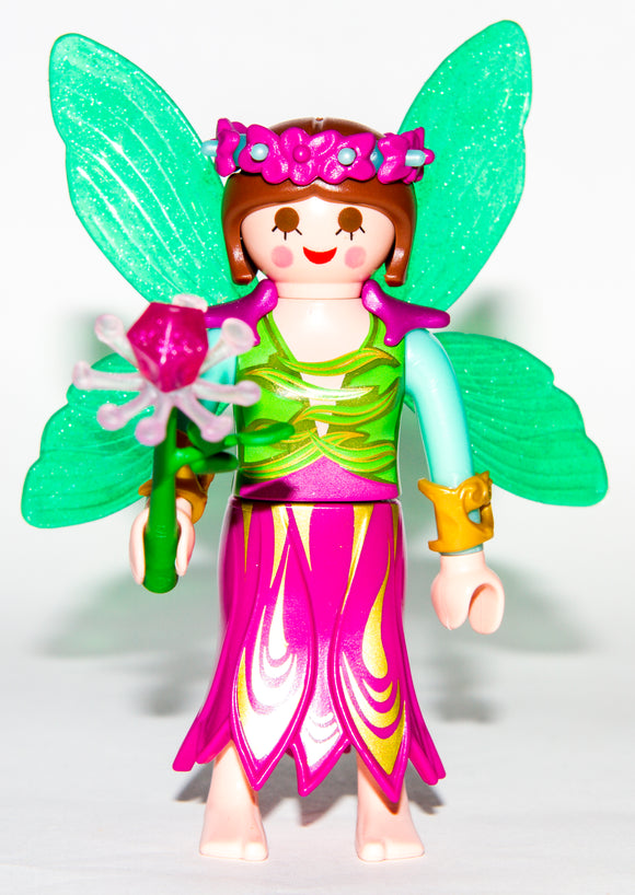 Playmobil 9333 Series 13 Girls Fairy Godmother Flowers Wings