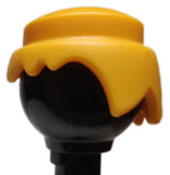 Playmobil Male Yellow Hair Wig classic updated (Perücke-Mann 2010) (No Face)