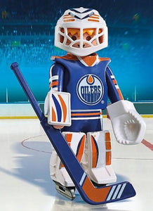 Playmobil 30 00 8563 30008563 NHL Edmonton Oilers Ice Hockey Player Goaler Goalie 9022