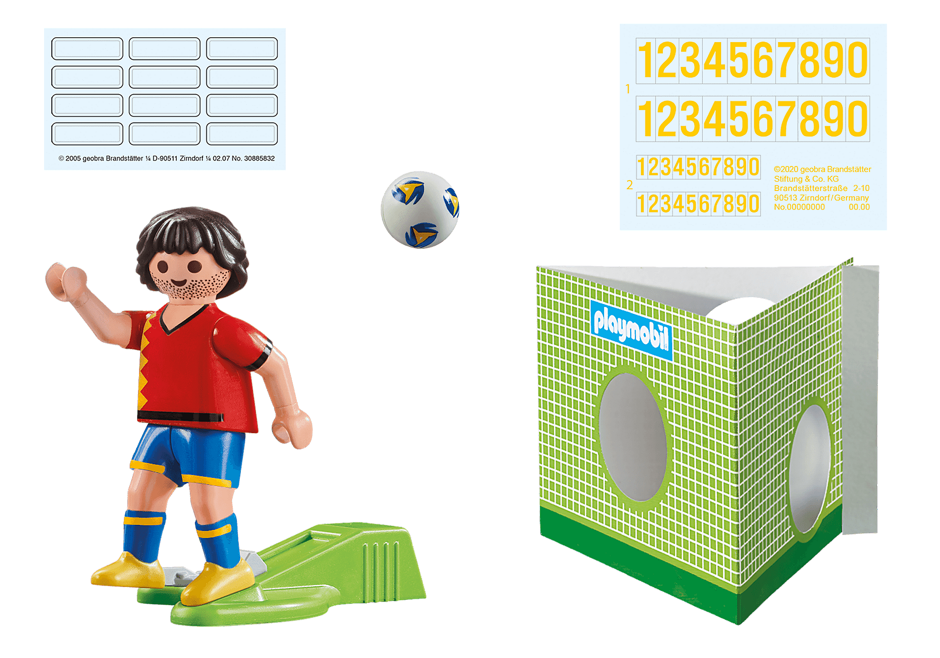 Playmobil 70482 Euro 2020 2021 Player Team Spain Soccer Football