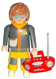 Playmobil break dancer skateboarder with radio - Promotional figure