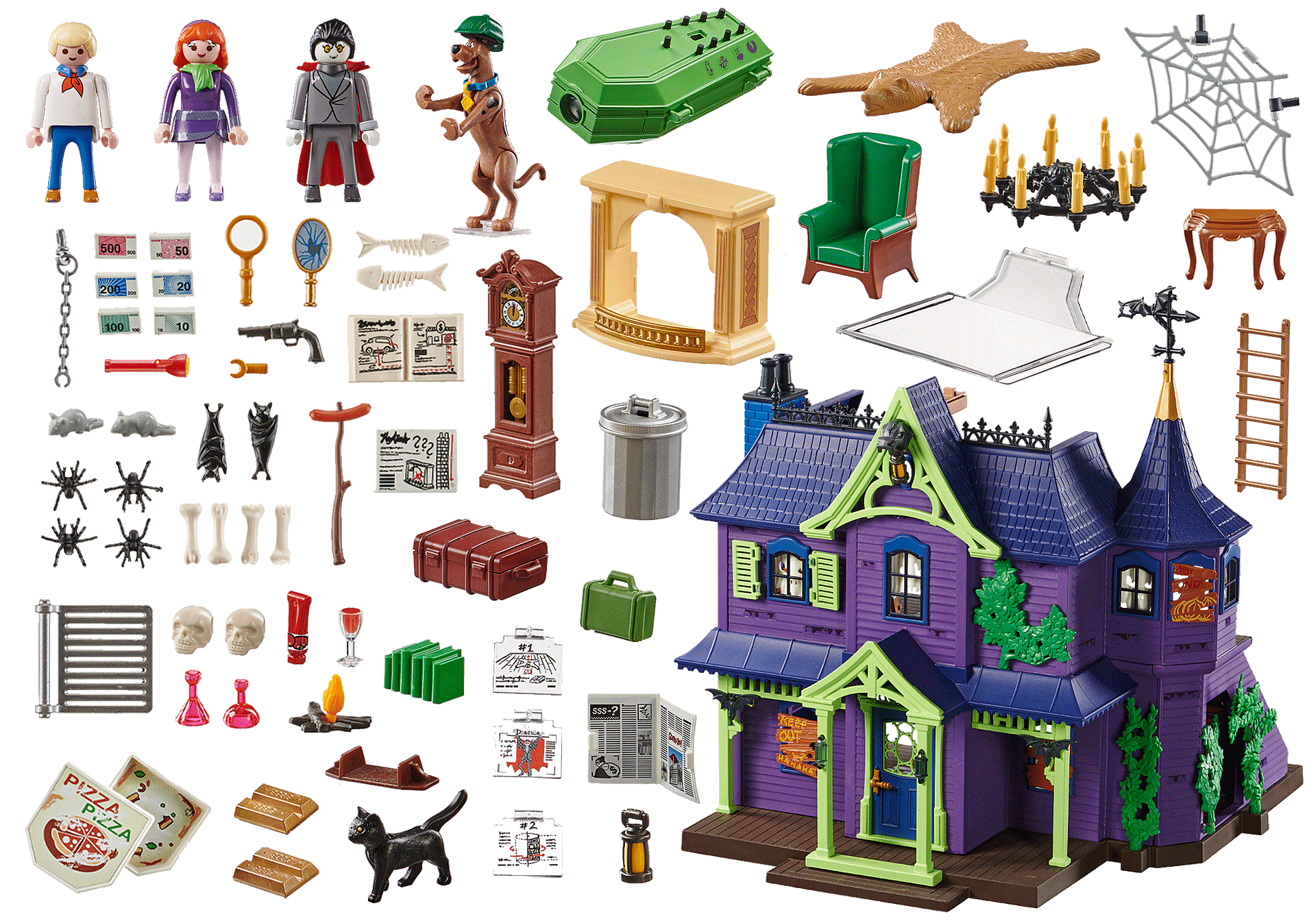 Mansion encantada discount scooby doo playmobil