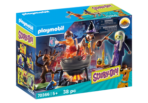 Playmobil 70366 SCOOBY-DOO! Adventure in the Witch`s Cauldron