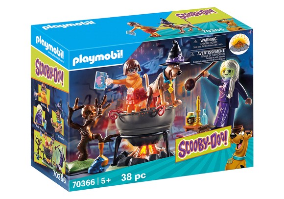 Playmobil 70366 SCOOBY-DOO! Adventure in the Witch`s Cauldron