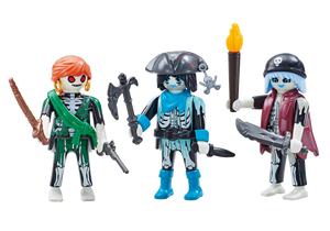 Playmobil 6592 Three Ghost Pirates Drei Geisterpiraten Tres piratas fantasmas