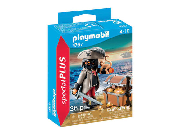 Playmobil 4767 Special Plus gloomy pirate with treasure chest Brand New in Box