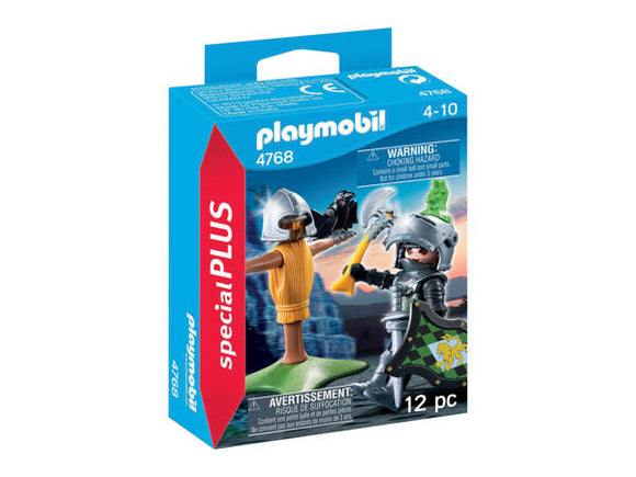 Playmobil 4768 Special Plus Lion Knight with Training Dummy Brand New in Box