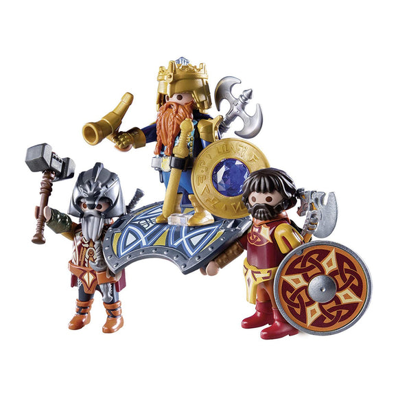 Playmobil 9344 Dwarf King with Guards