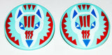 Playmobil LOTx2 30 62 2546 30622546 round Shield 70062 Native American Indian
