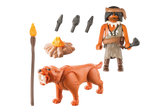 Playmobil Special 9442 Caveman Sabertooth Tiger Cavernícola